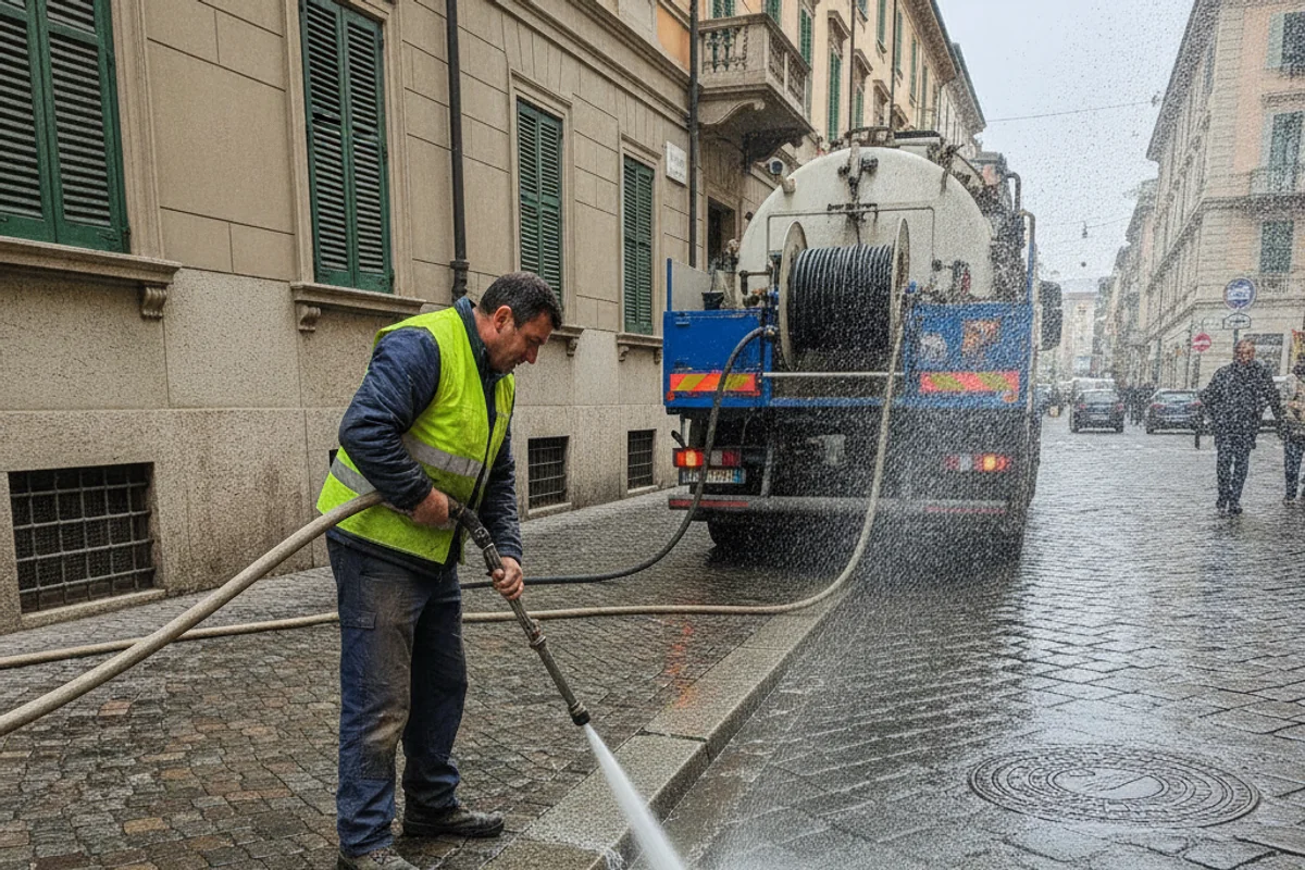 Lavaggio Reti Fognarie a Milano