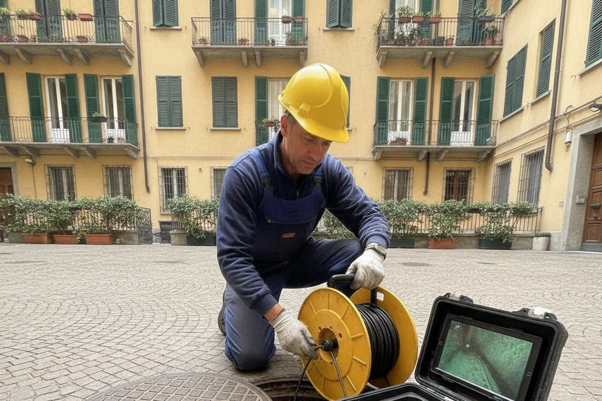Videoispezione Tubazioni a Milano